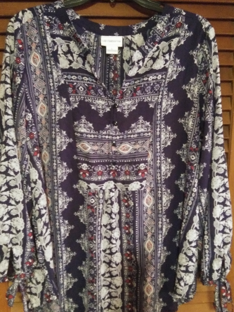 Liz Claiborne long sleeve blouse